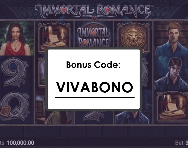 Immortal Romance Aposta Entre $030 e $30 para Ganhos de 12150x